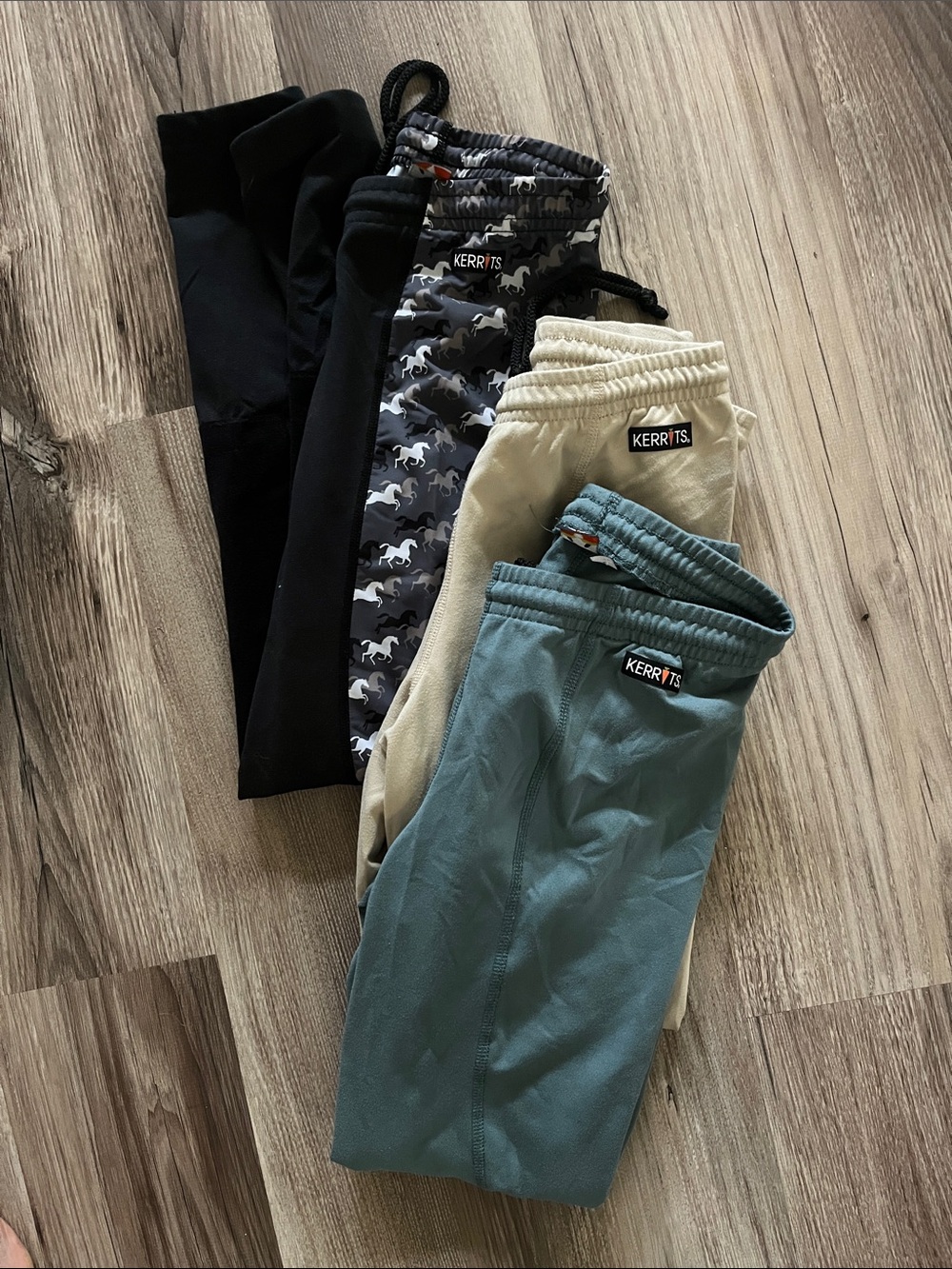Bundle of three Kerrie’s Boy’s Performance Riding Pants size large, like new